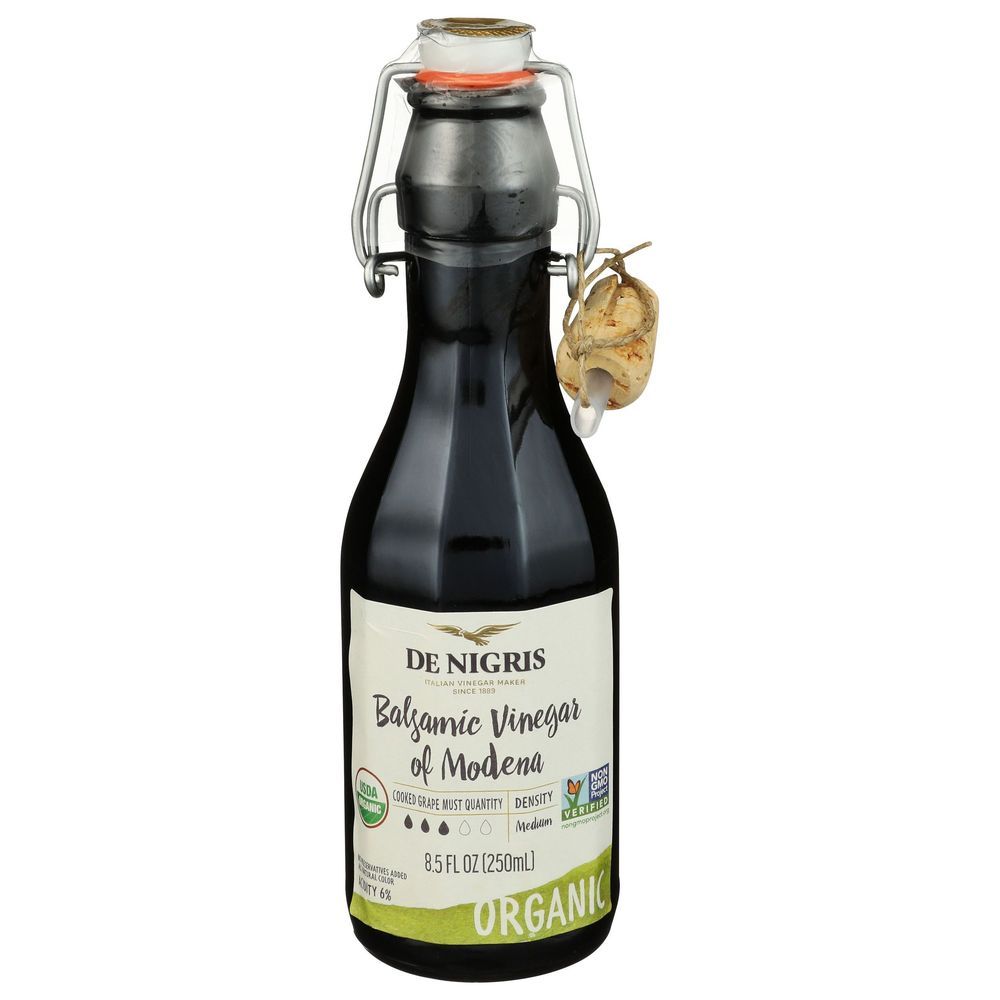 De Nigris Organic Balsamic Vinegar, 8.5 Ounce -- 6 Per Case