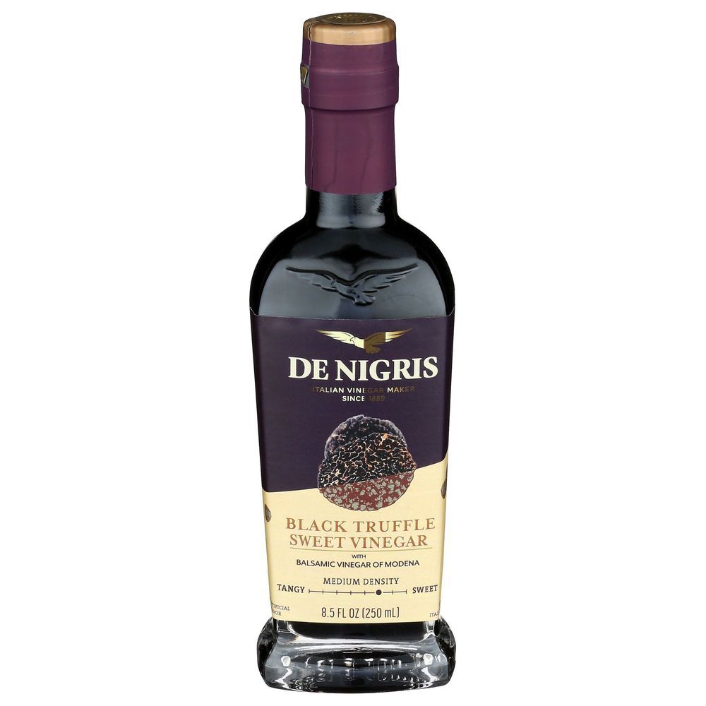 De Nigris Black Truffle Sweet Vinegar, 8.45 Fluid Ounce -- 6 Per Case