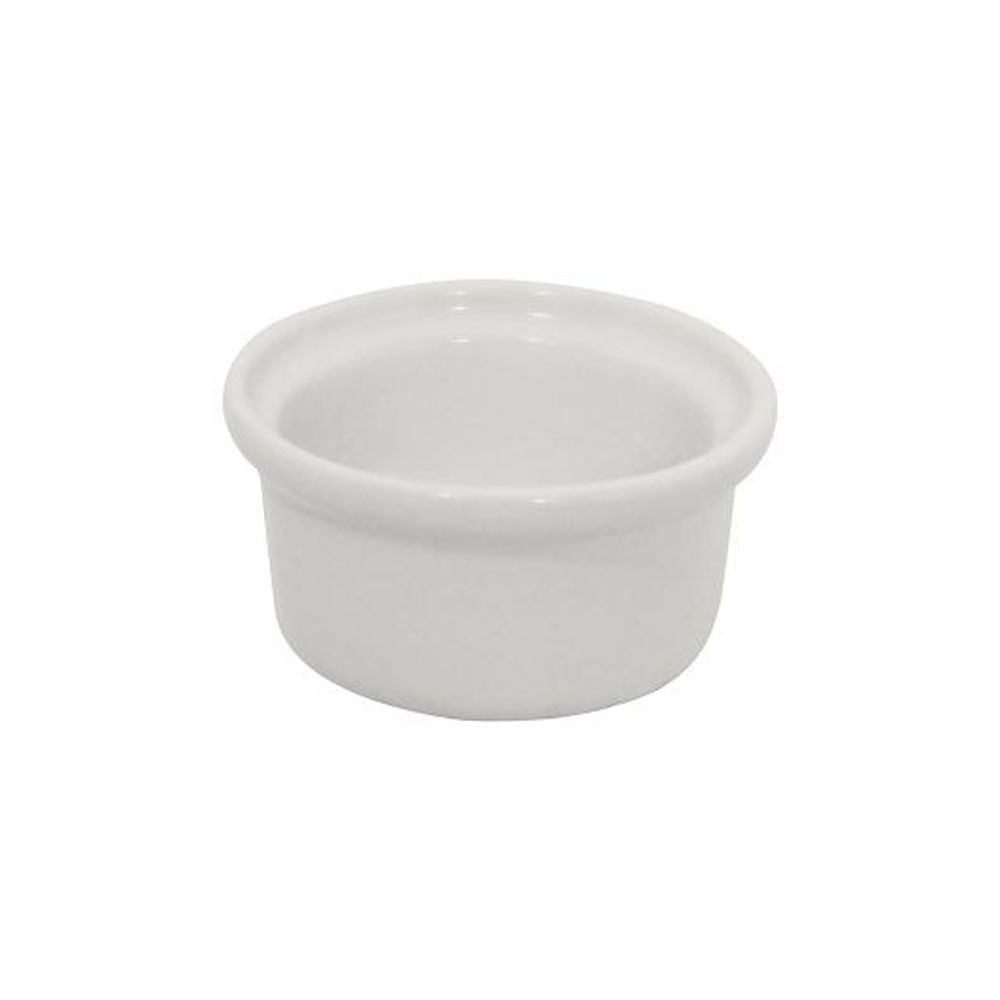 Anfora White Round 10 Ounce Casserole Dish, 24 Count