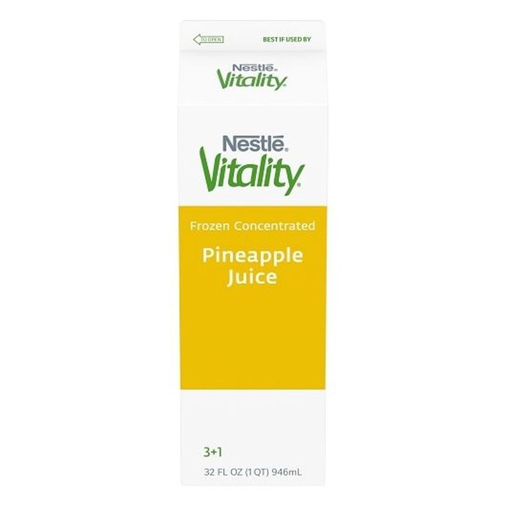 Vitality 100 Percent Pineapple Juice Concentrate, 32 Fluid Ounce -- 12 Per Case