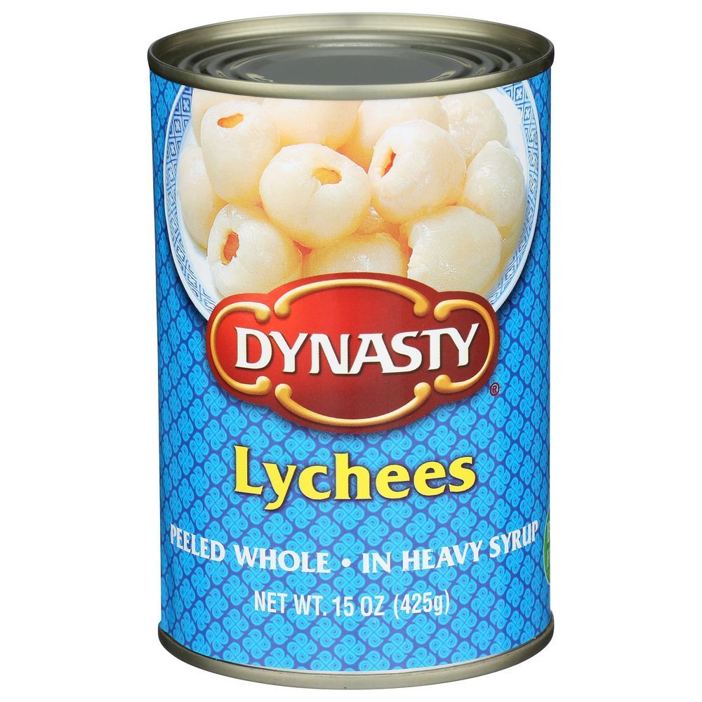 Dynasty Peeled Whole Lychees In Heavy Syrup, 15 Ounce -- 6 Per Case
