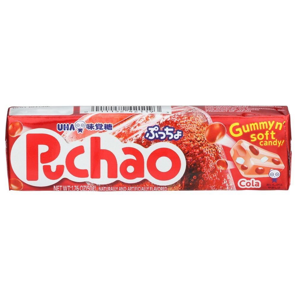 Uha Mikakuto Puchao Cola Soft Candy, 1.76 Ounce -- 10 Per Case