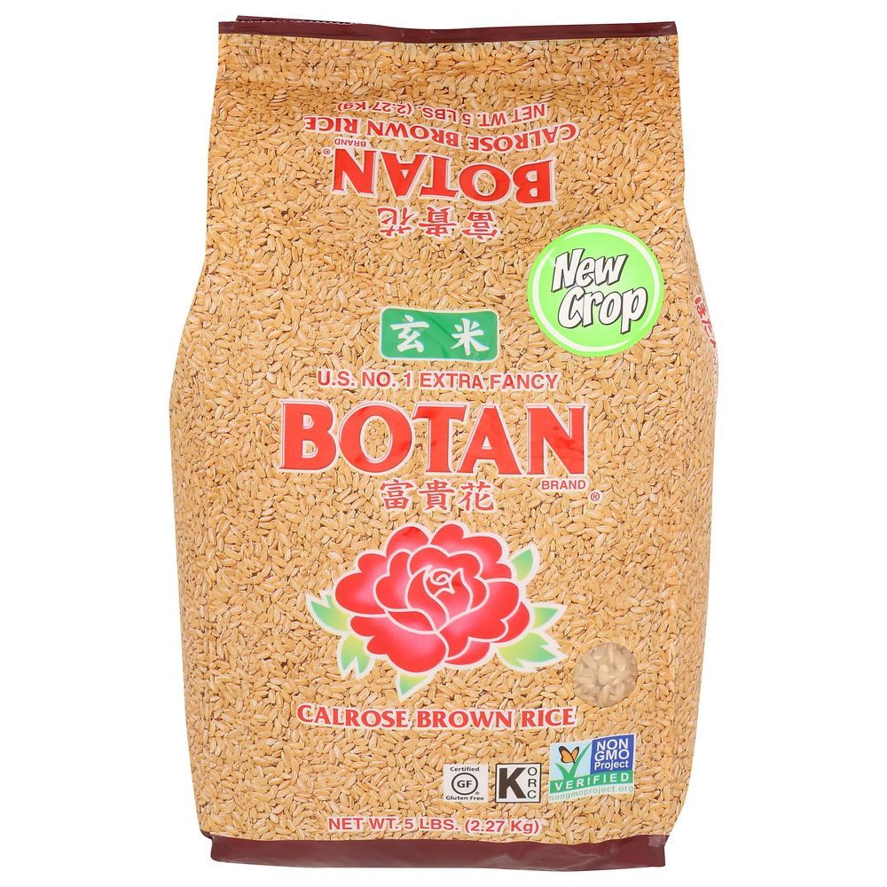 Botan Calrose Brown Rice, 80 Ounce -- 8 Per Case