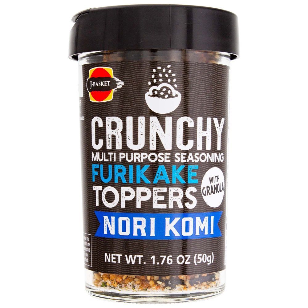 J-basket Crunchy Furikake Toppers Nori Komi With Granola, 1.76 Ounce -- 10 Per Case