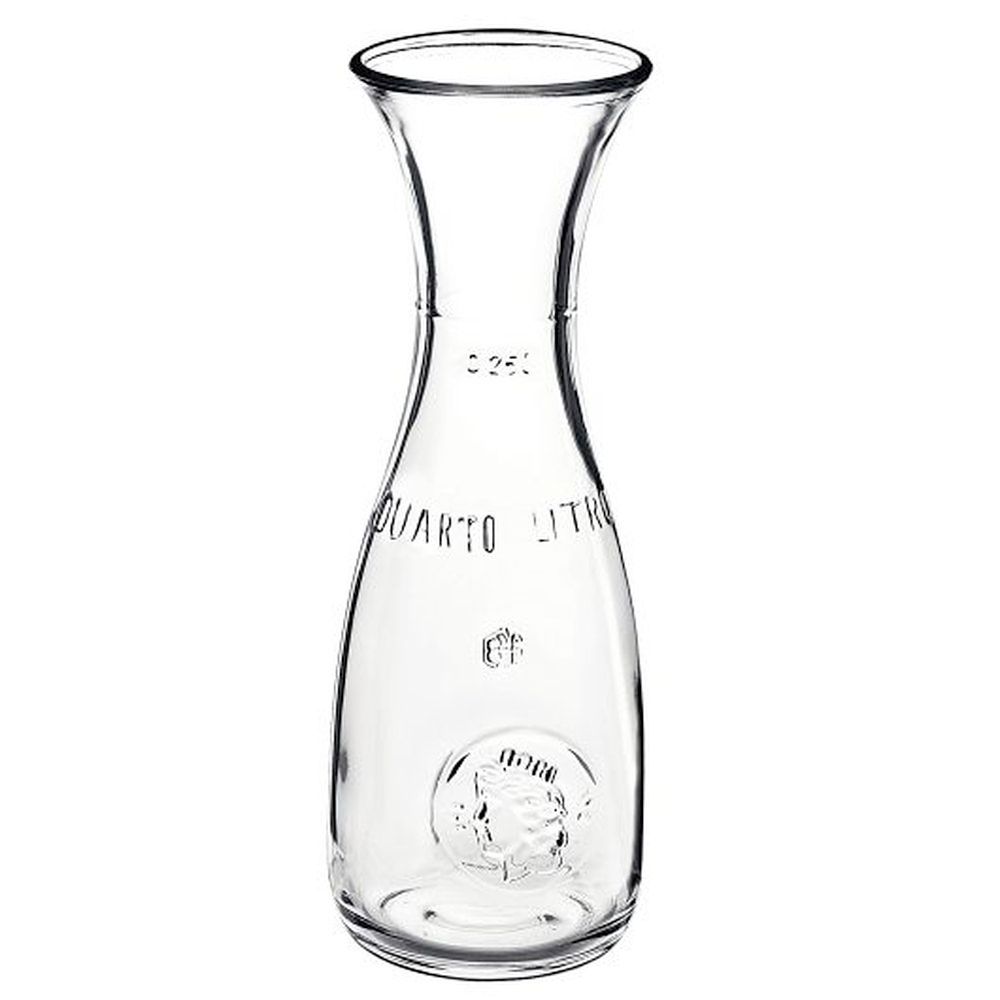 Bormioli Rocco Misura P.z. 10.5 Ounce Glass Carafe, 12 Count
