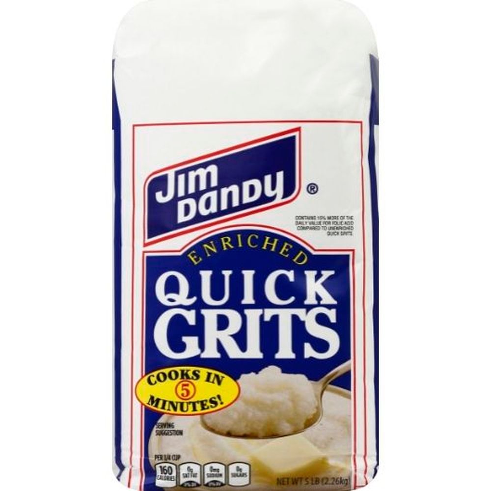 Jim Dandy Quick Grits, 5 Pound -- 8 Per Case
