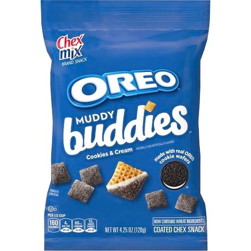 Muddy Buddies Cookies N Cream Snack Mix, 4.25 Ounce -- 7 Per Case