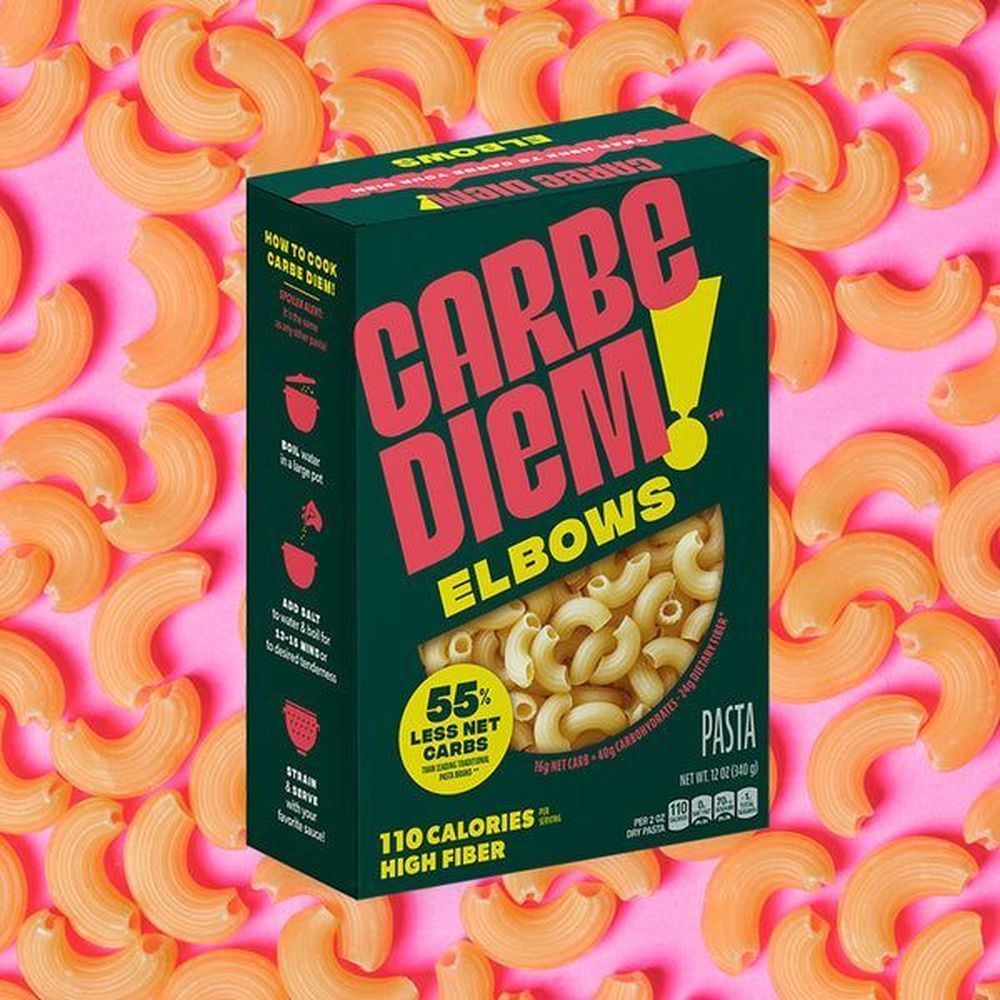 Carbe Diem Low Carb Elbows Pasta, 12 Ounce -- 12 Per Case