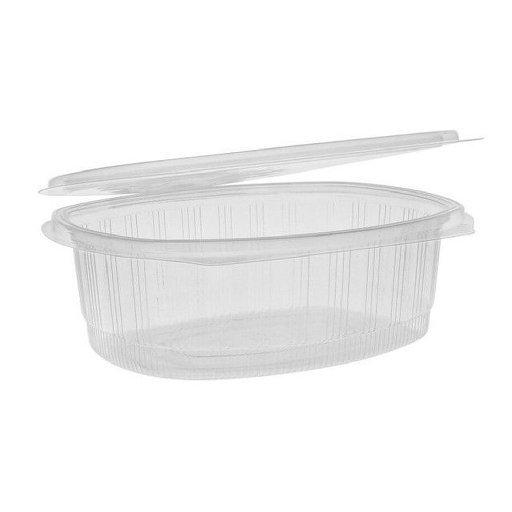 Earthchoice Clear Rpet Hinged Lid Deli Container, 48 Ounce Capacity -- 190 Per Case