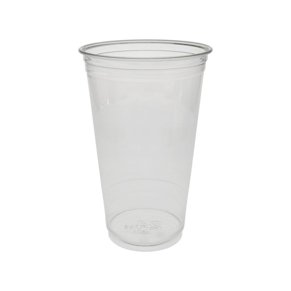 Earthchoice Clear Recycled Pet Plastic B Size Cold Drink Cup, 24 Ounce Capacity -- 720 Per Case
