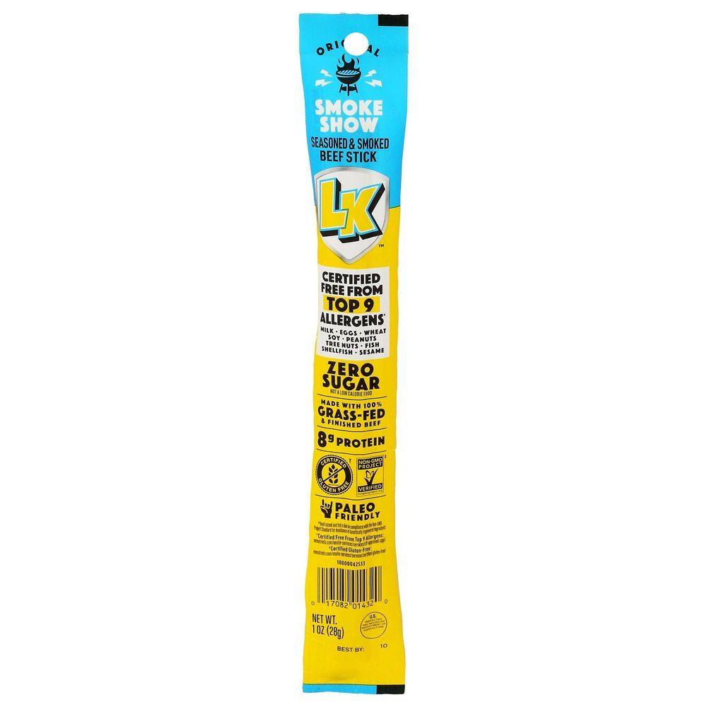 Lorissas Kitchen Original Smoke Show Mini Beef Sticks, 1 Ounce -- 12 Per Case