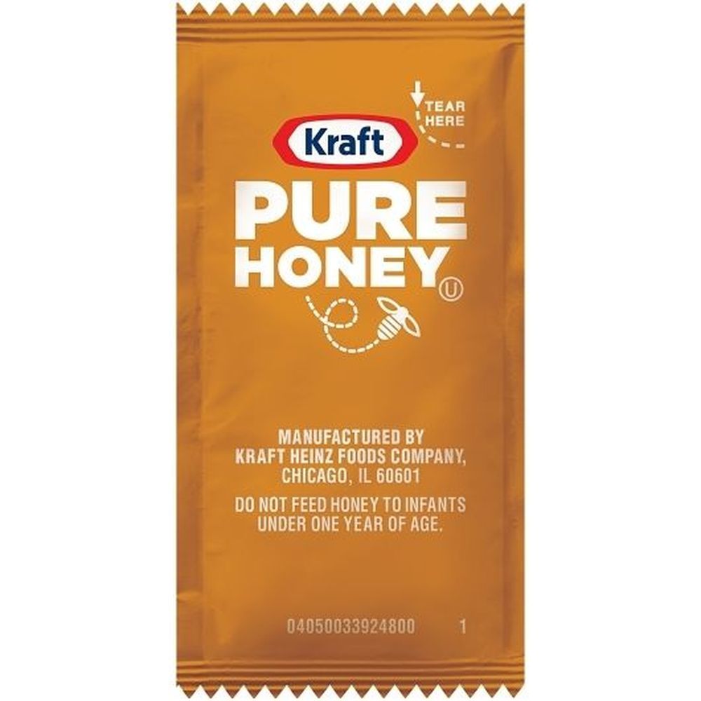 Kraft Honey Pouch, 9 Gram -- 200 Per Case