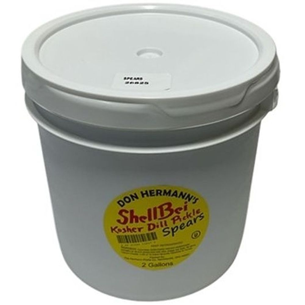 Shellbei Kosher Dill Spears, 2 Gallon