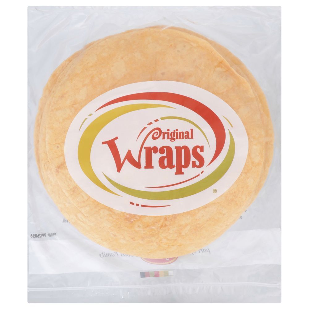 Mexican Original Wraps Tomato Tortilla Wrap, 44 Ounce -- 6 Per Case