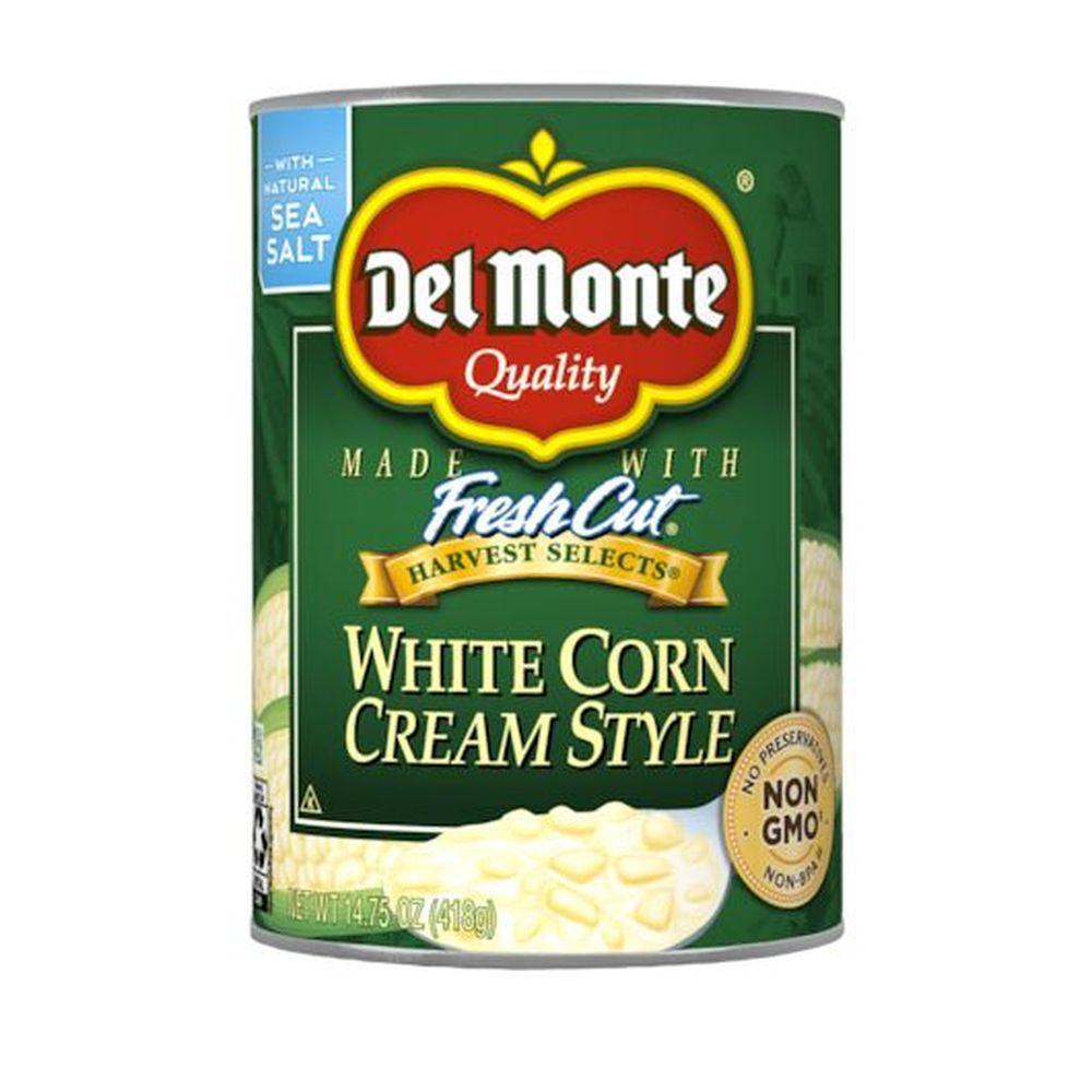 Del Monte Cream Style White Corn, 14.75 Ounce -- 12 Per Case