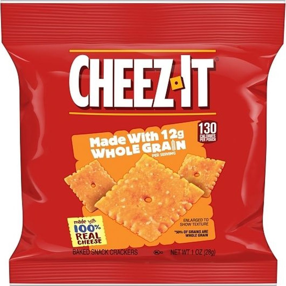 Cheez-it Whole Grain Cracker, 1 Ounce -- 60 Per Case