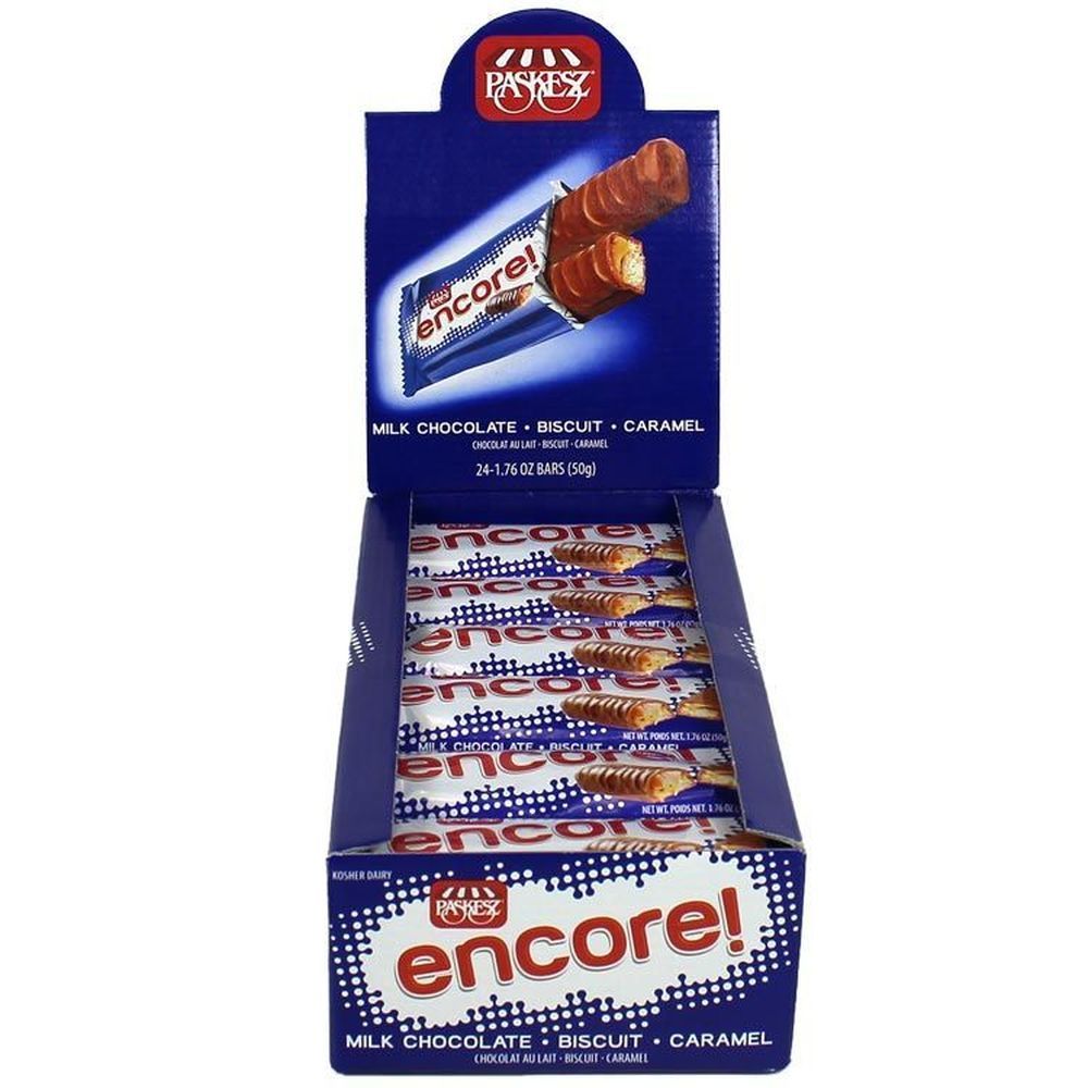 Paskesz Encore Chocolate Bar, 1.76 Ounce -- 24 Per Case