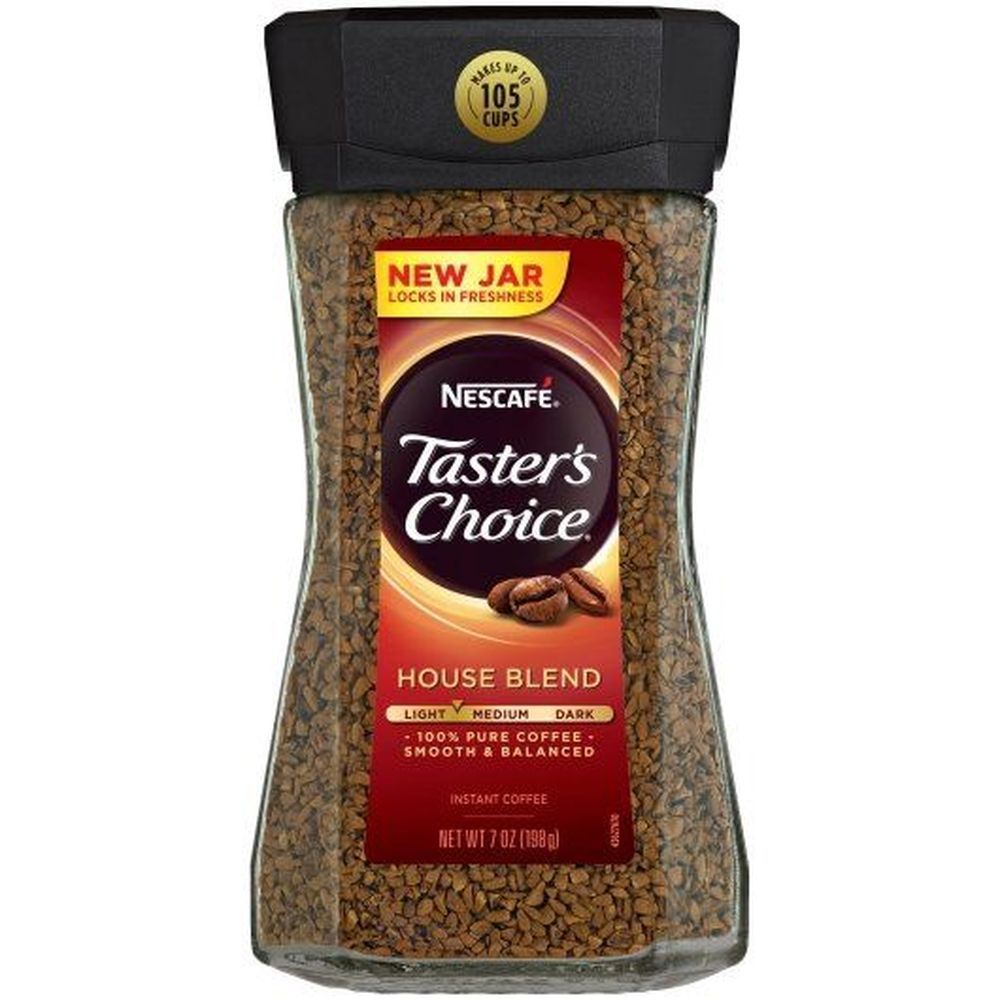 Taster's Choice House Blend Instant Coffee, 7 Ounce -- 4 Per Case