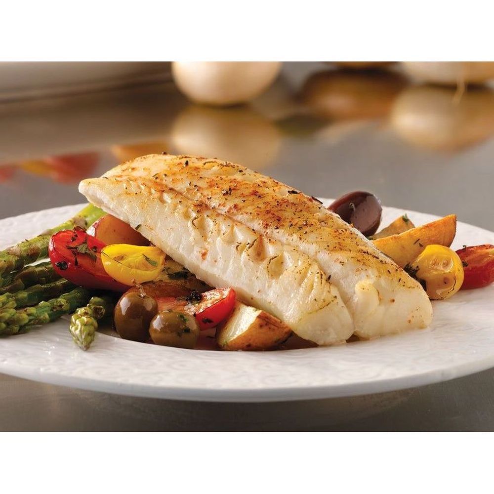 Seafest Boneless Skinless 6 Ounce Cod Loin Portion, 10 Pound