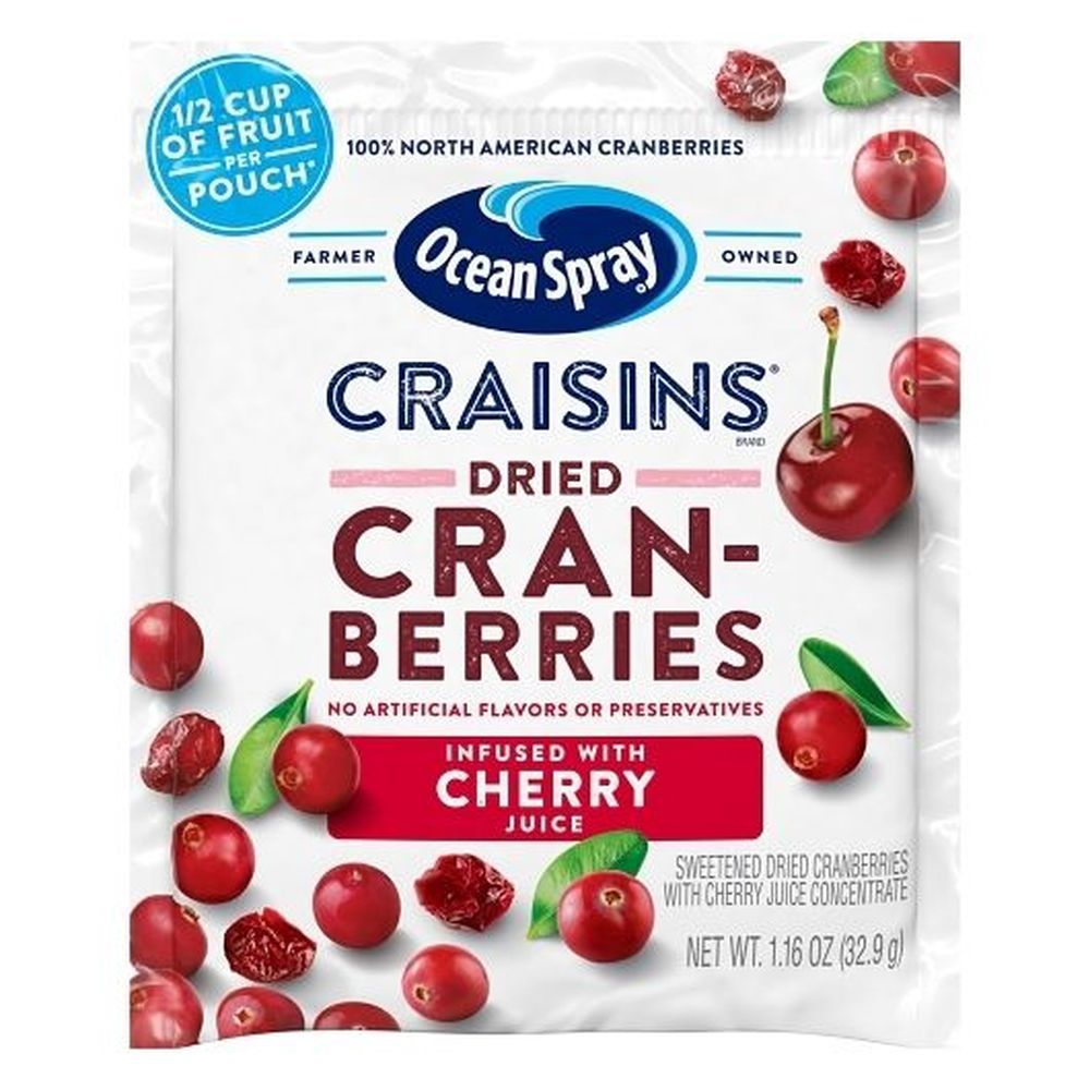 Craisins Cherry Dried Cranberries, 1.16 Ounce -- 200 Per Case