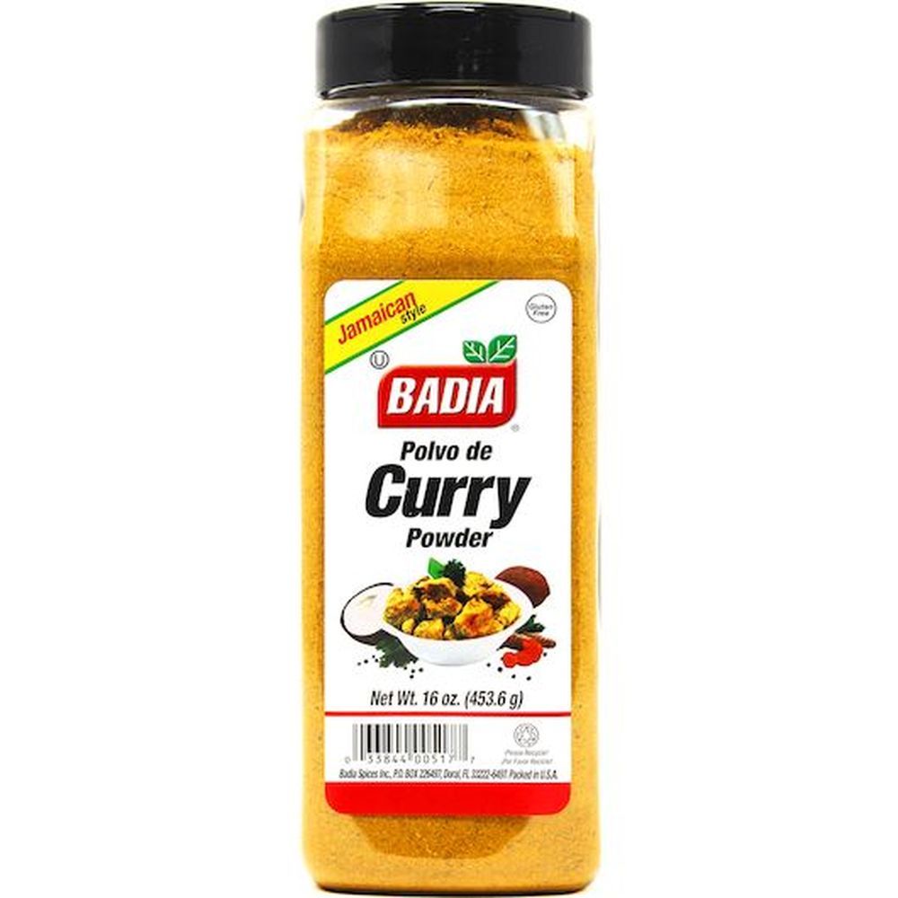 Badia Curry Powder, 16 Ounce Bottle -- 6 Per Case