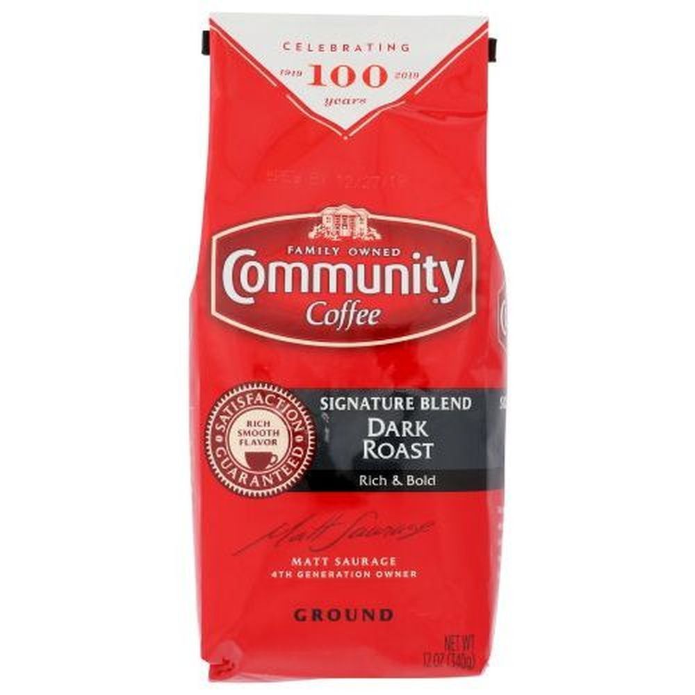 Community Dark Roast Ground Coffee, 12 Ounce -- 6 Per Case
