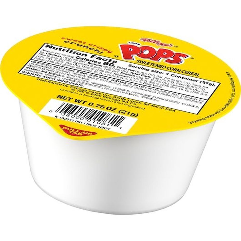 Corn Pops Single Serve Cereal, 0.75 Ounce -- 96 Per Case