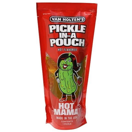 Van Holten's Hot Mama King Size Hot And Spicy Pickle -- 12 Per Case