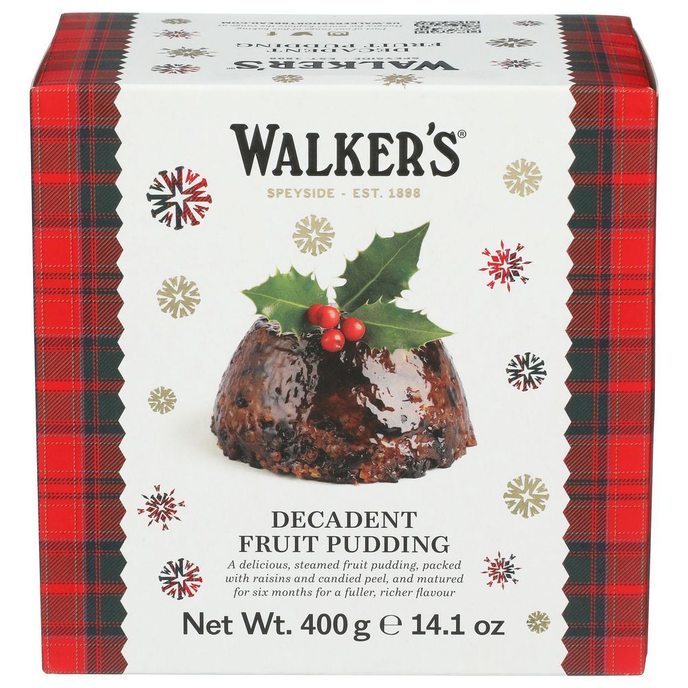 Walkers Decadent Plum Pudding, 14.1 Ounce -- 6 Per Case