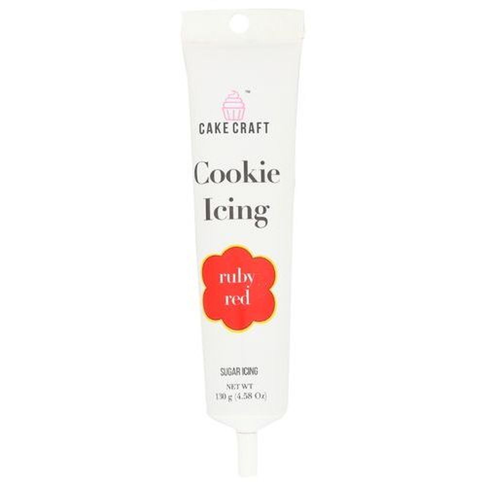 Cake Craft Ruby Red Cookie Icing, 4.58 Ounce -- 12 Per Case