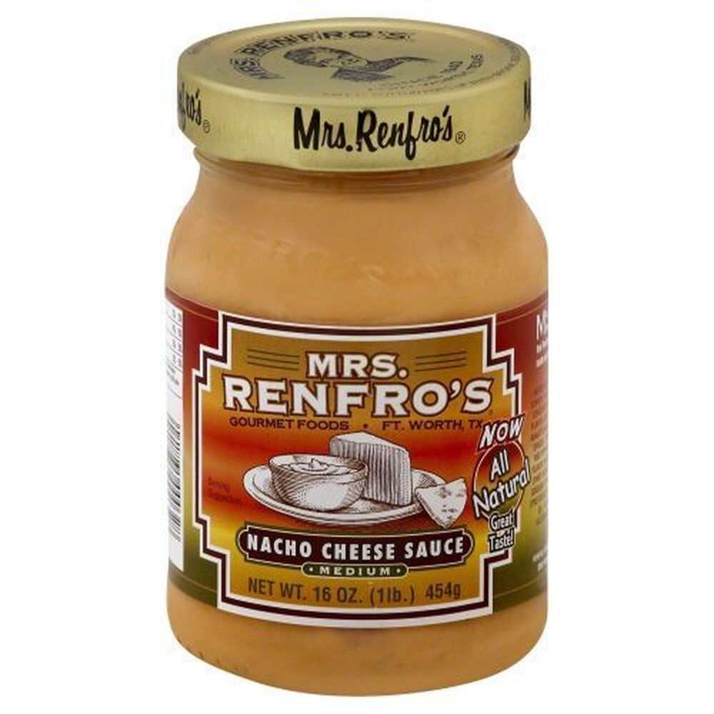 Mrs. Renfro's Medium Nacho Cheese Sauce, 16 Ounce -- 6 Per Case