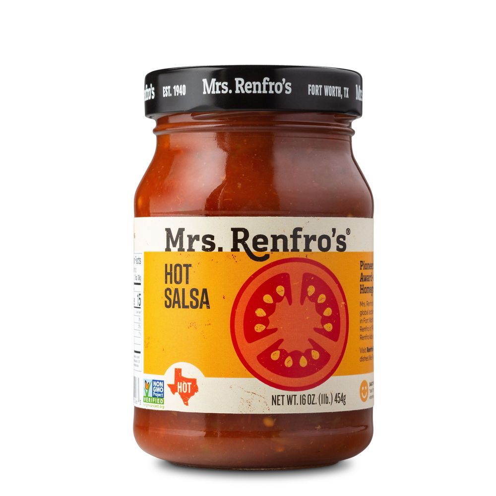 Mrs. Renfro's Hot Salsa, 16 Ounce -- 6 Per Case