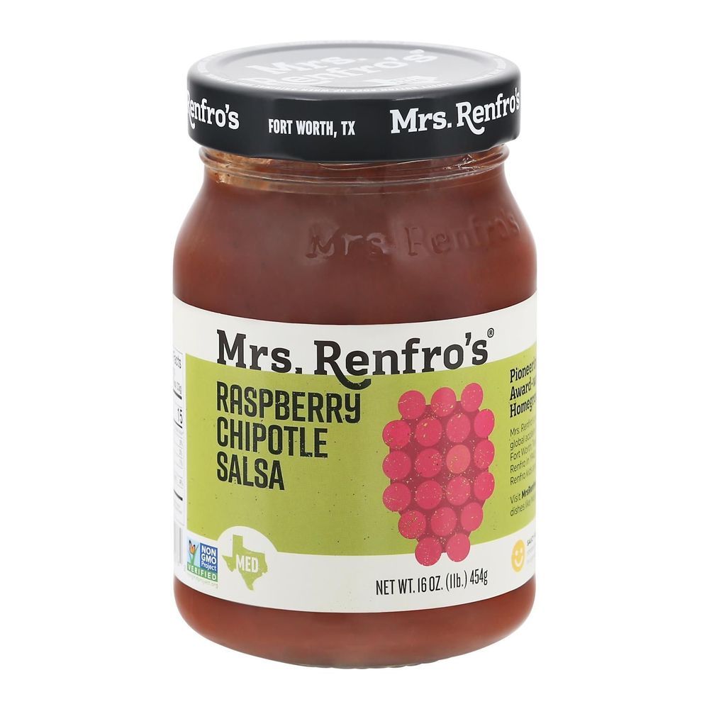 Mrs. Renfro's Raspberry Chipotle Salsa, 16 Ounce -- 6 Per Case