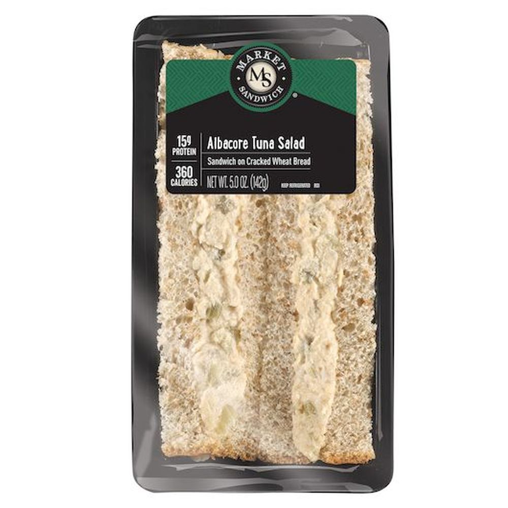Deli Express Albacore Tuna Salad Wedge Sandwich, 5 Ounce -- 10 Per Case