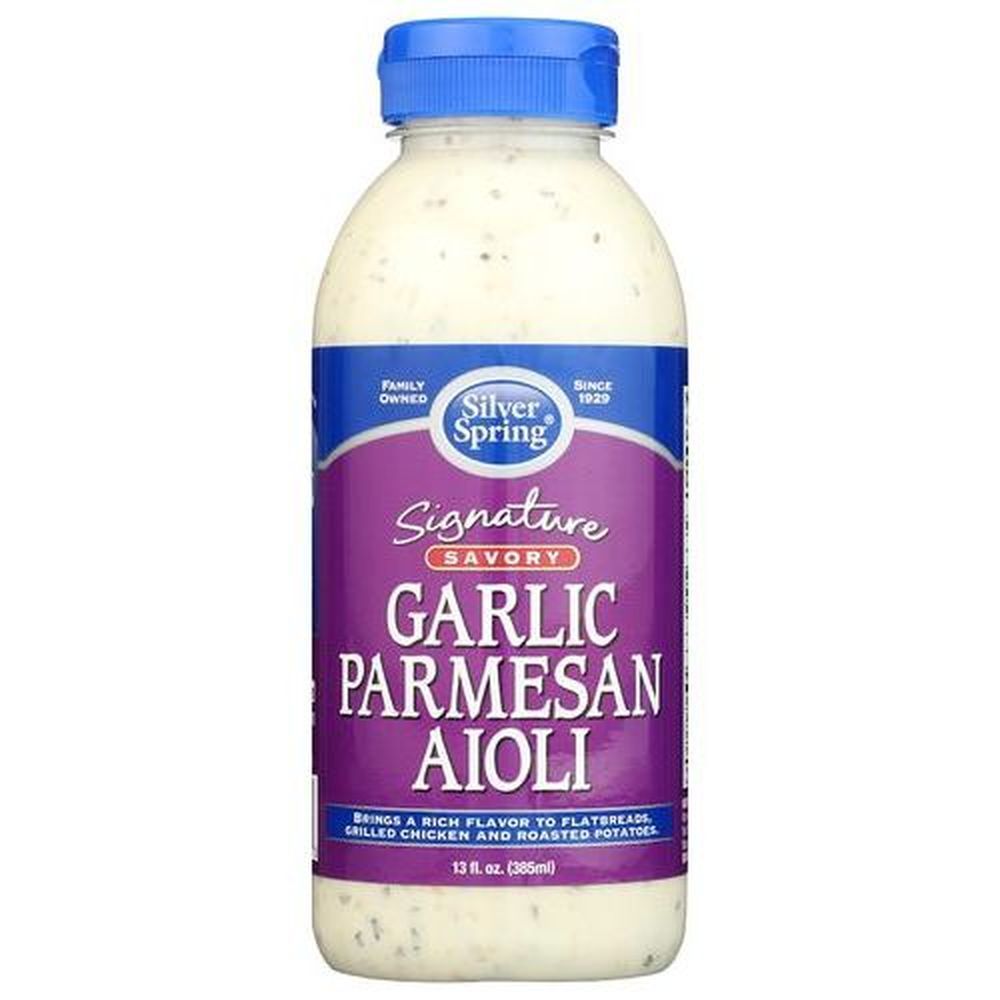 Silver Spring Garlic Parmesan Aioli, 13 Ounce -- 6 Per Case