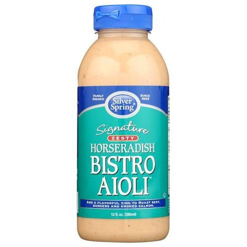 Silver Spring Aioli Bistro Horseradish, 13 Ounce -- 6 Per Case