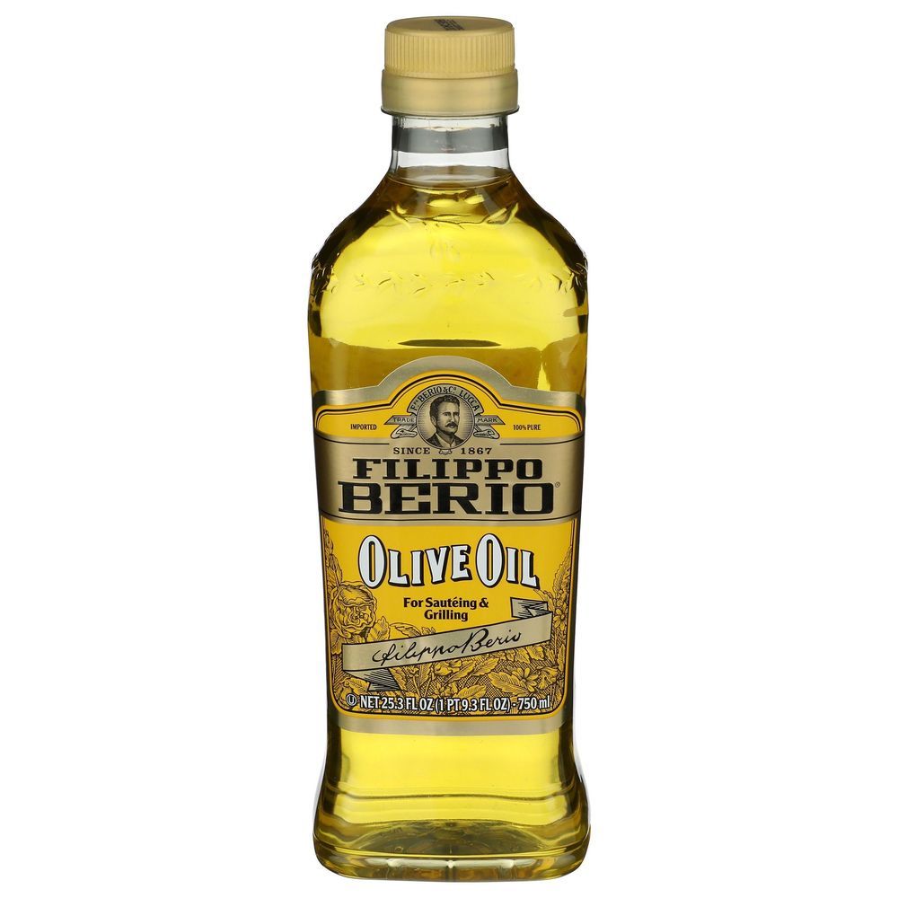 Filippo Berio Pure Olive Oil, 25.3 Fluid Ounce -- 12 Per Case