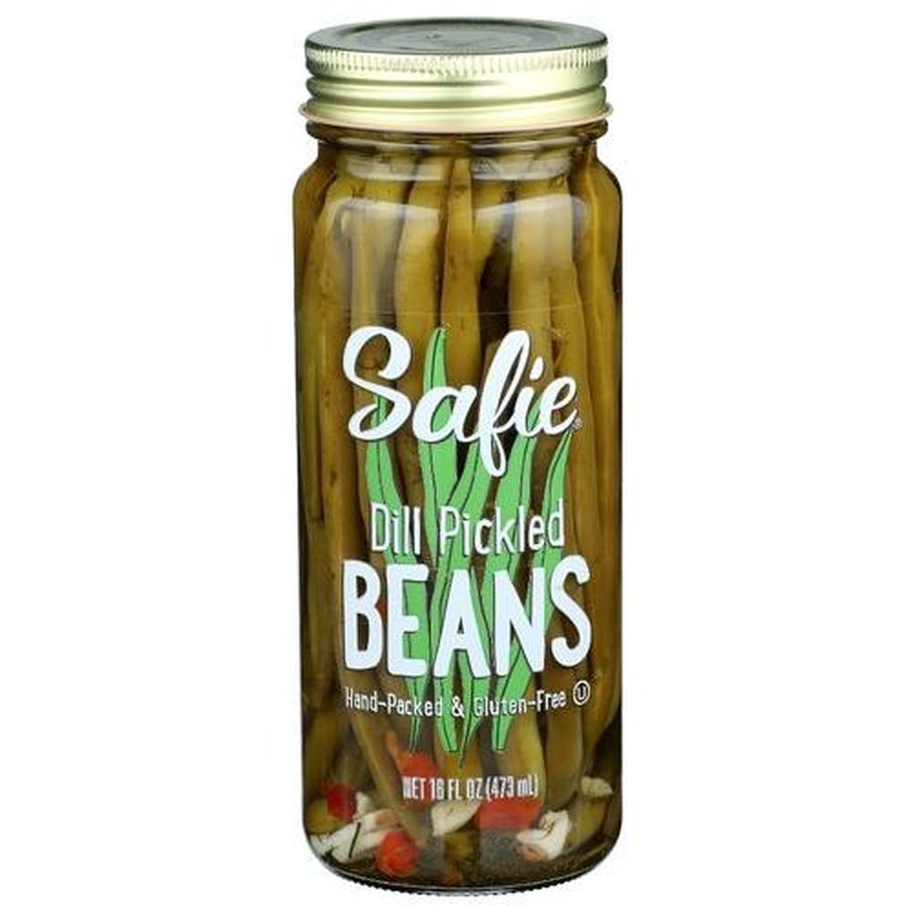 Safie Dill Pickled Beans, 16 Ounce -- 6 Per Case