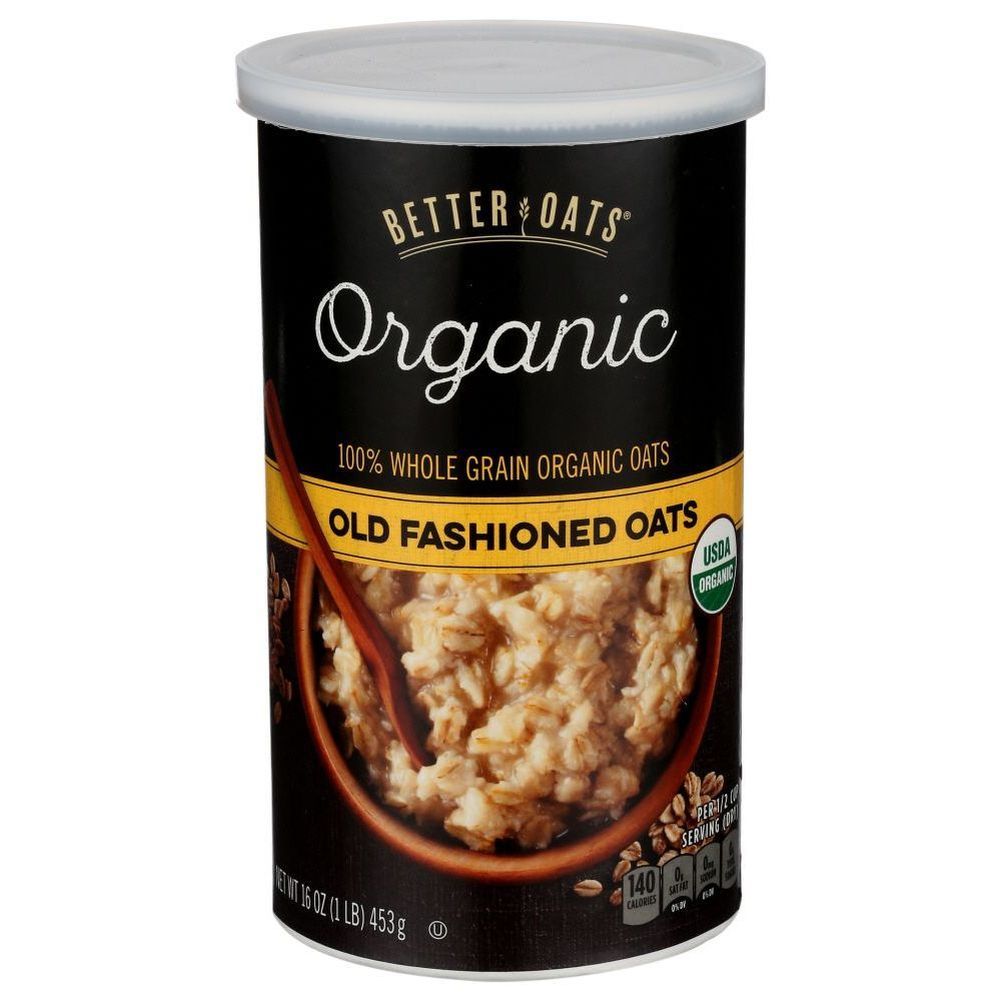 Better Oats Organic Whole Grain Old Fashioned Oats, 16 Ounce -- 12 Per Case