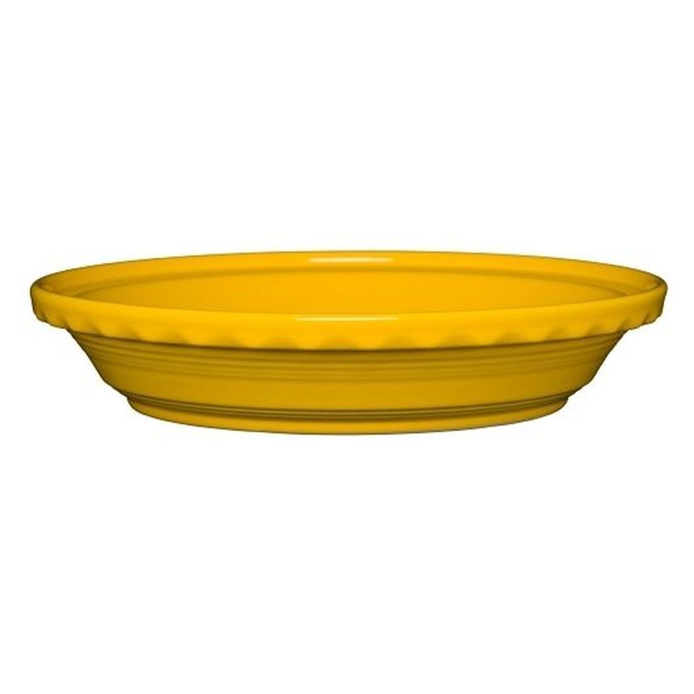 Fiesta 44 Ounce Daffodil Deep Dish Pie Baker, 4 Count