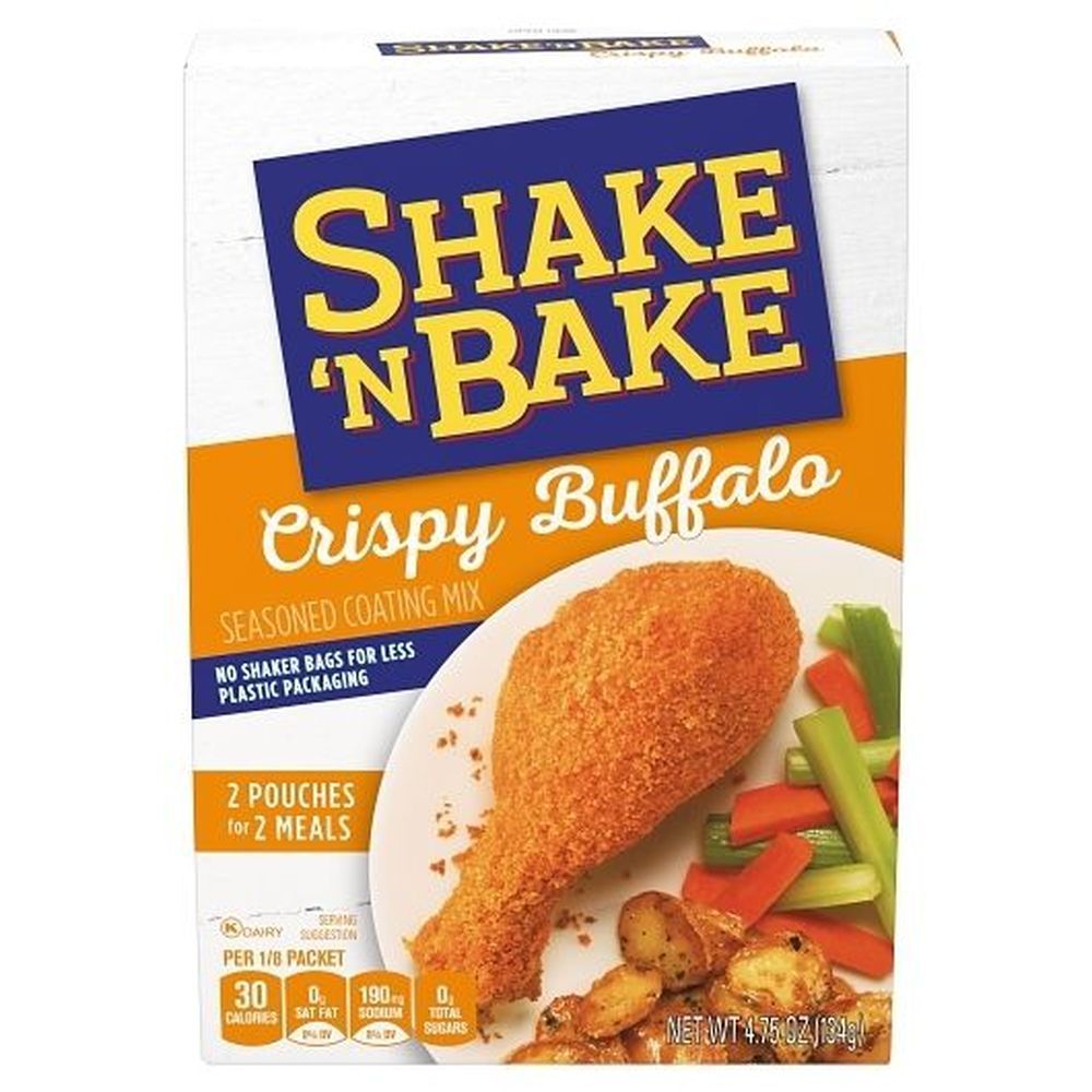 Shake 'n Bake Crispy Buffalo Coating Mix, 4.75 Ounce -- 10 Per Case