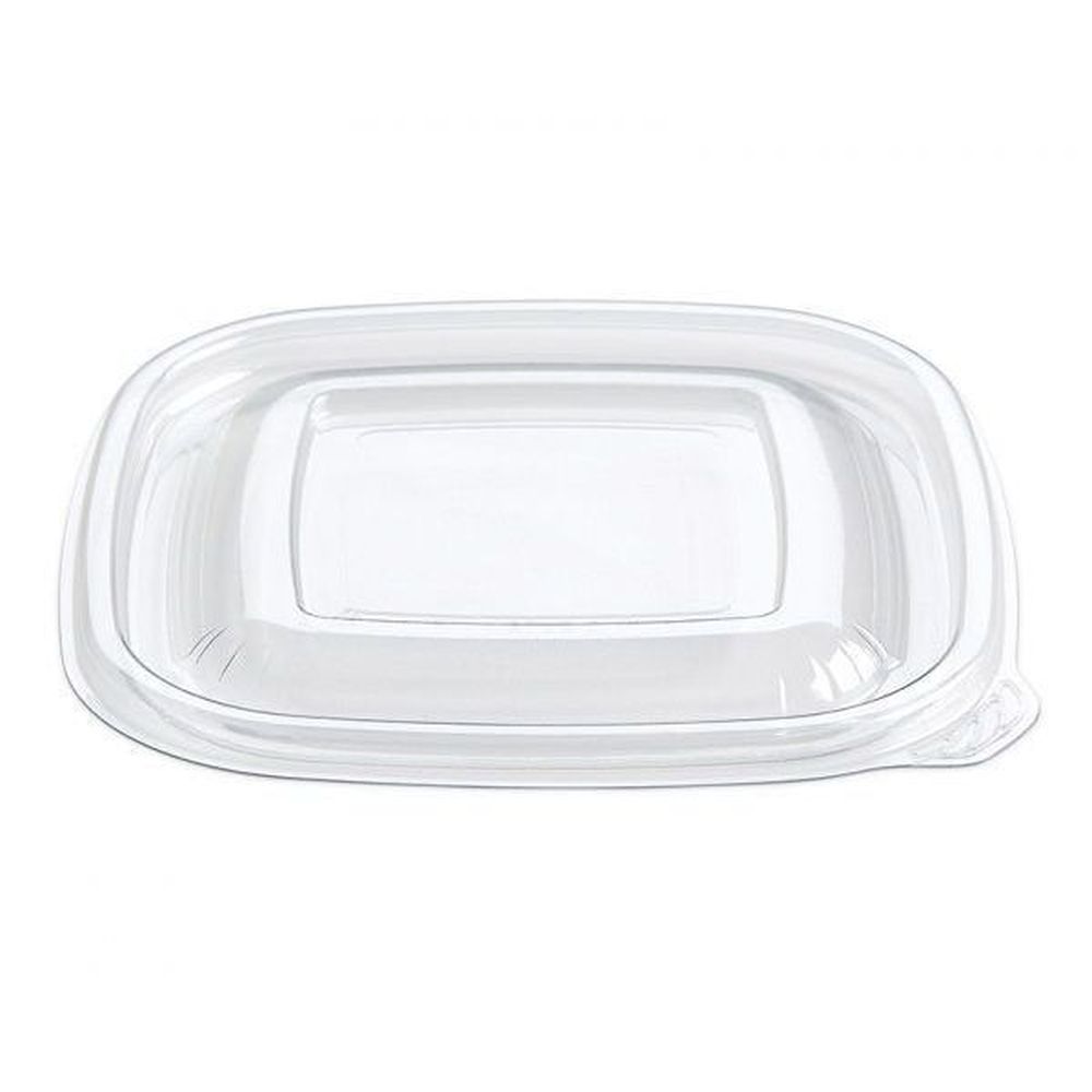 Placon Fresh 'n Clear Ecostar Pet Bowls And Trays Small Flat Lid -- 500 Per Case