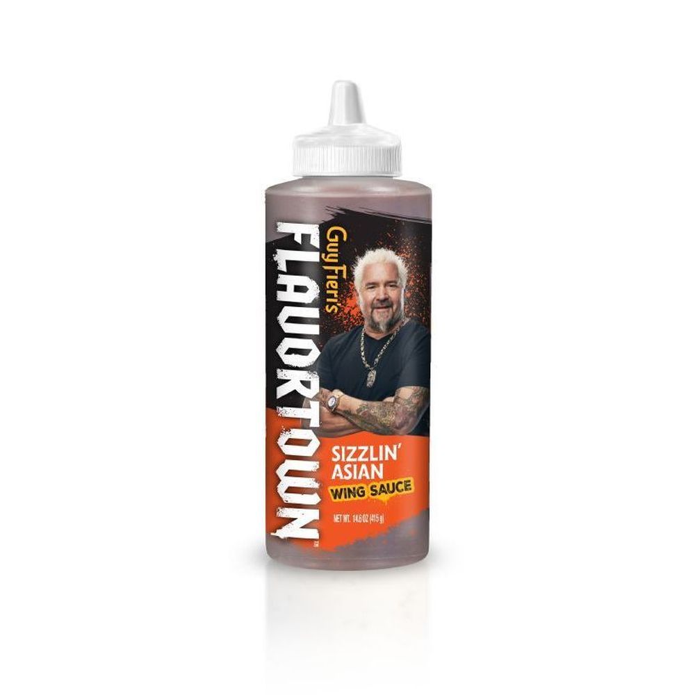Flavortown Sizzlin Asian Wing Sauce, 14.6 Ounce -- 6 Per Case