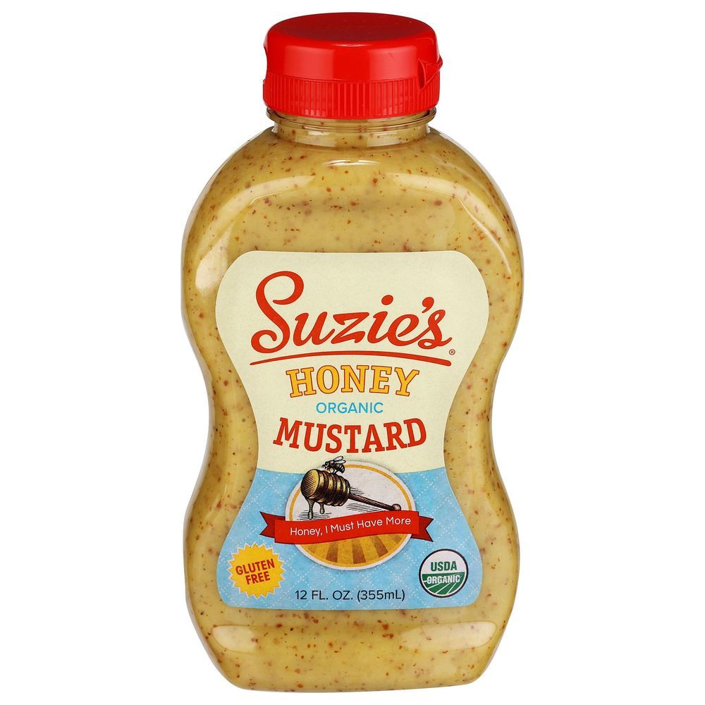 Suzie's Organic Honey Mustard Dipping Sauce, 12 Ounce -- 6 Per Case