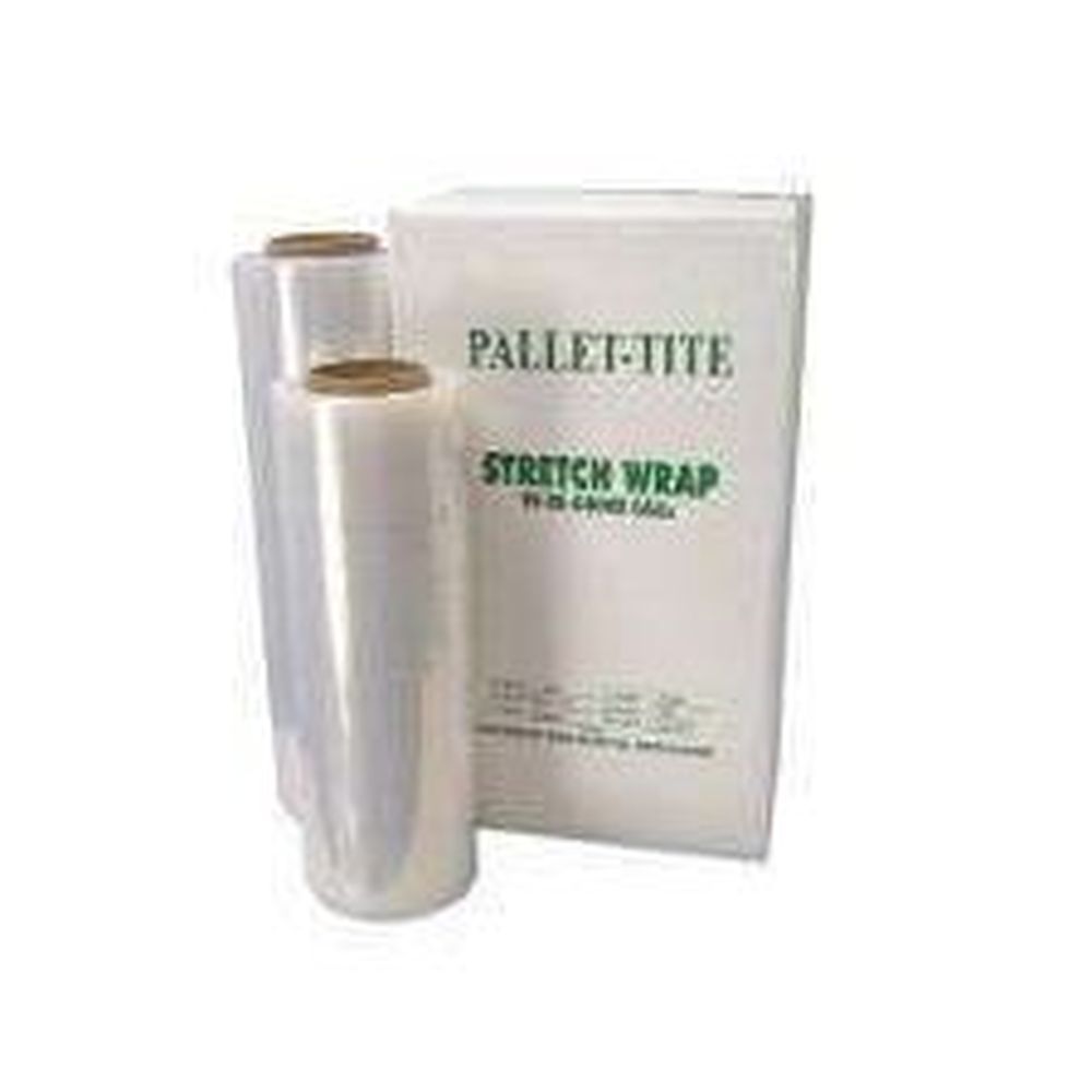 Western Plastics Clear Pallet-tite 80 Gauge Cast Hand Wrap Roll, 15 Inch X 1500 Feet -- 4 Per Case