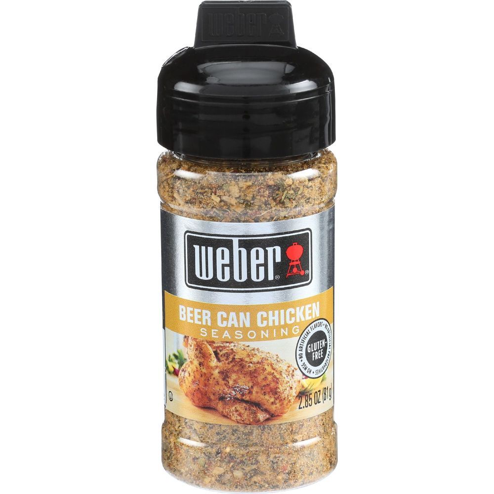Weber Beer Can Chicken Seasoning, 2.85 Ounce -- 6 Per Case