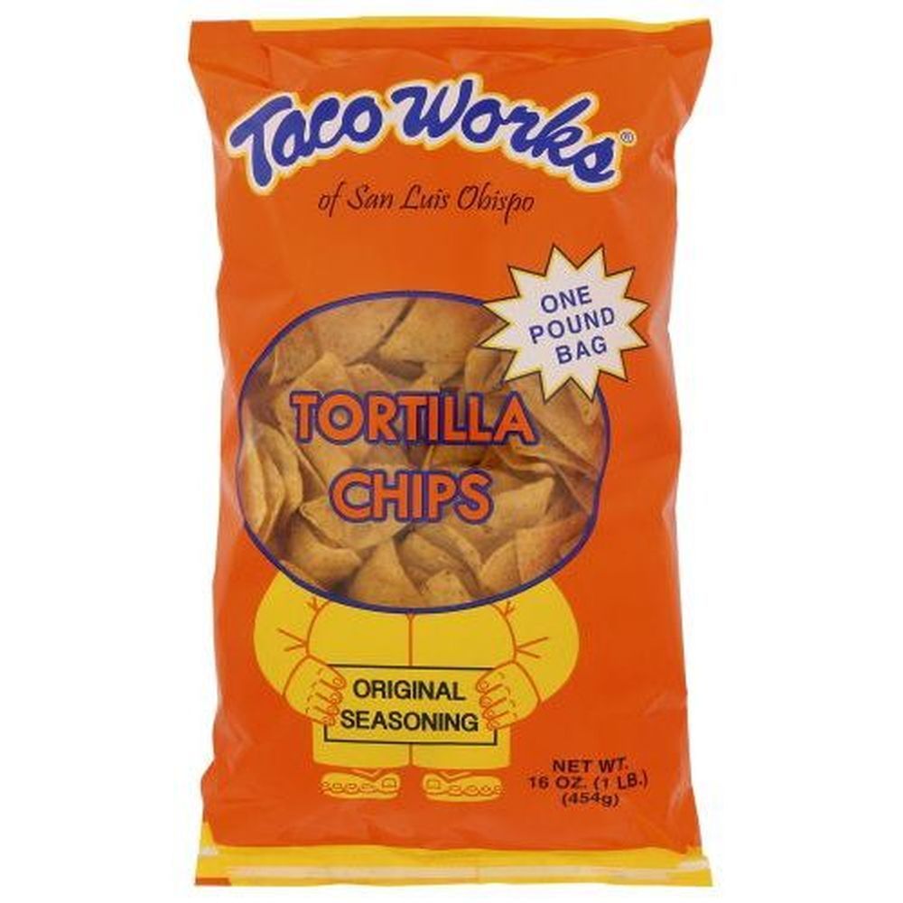 Taco Works Original Tortilla Chips, 16 Ounce -- 10 Per Case