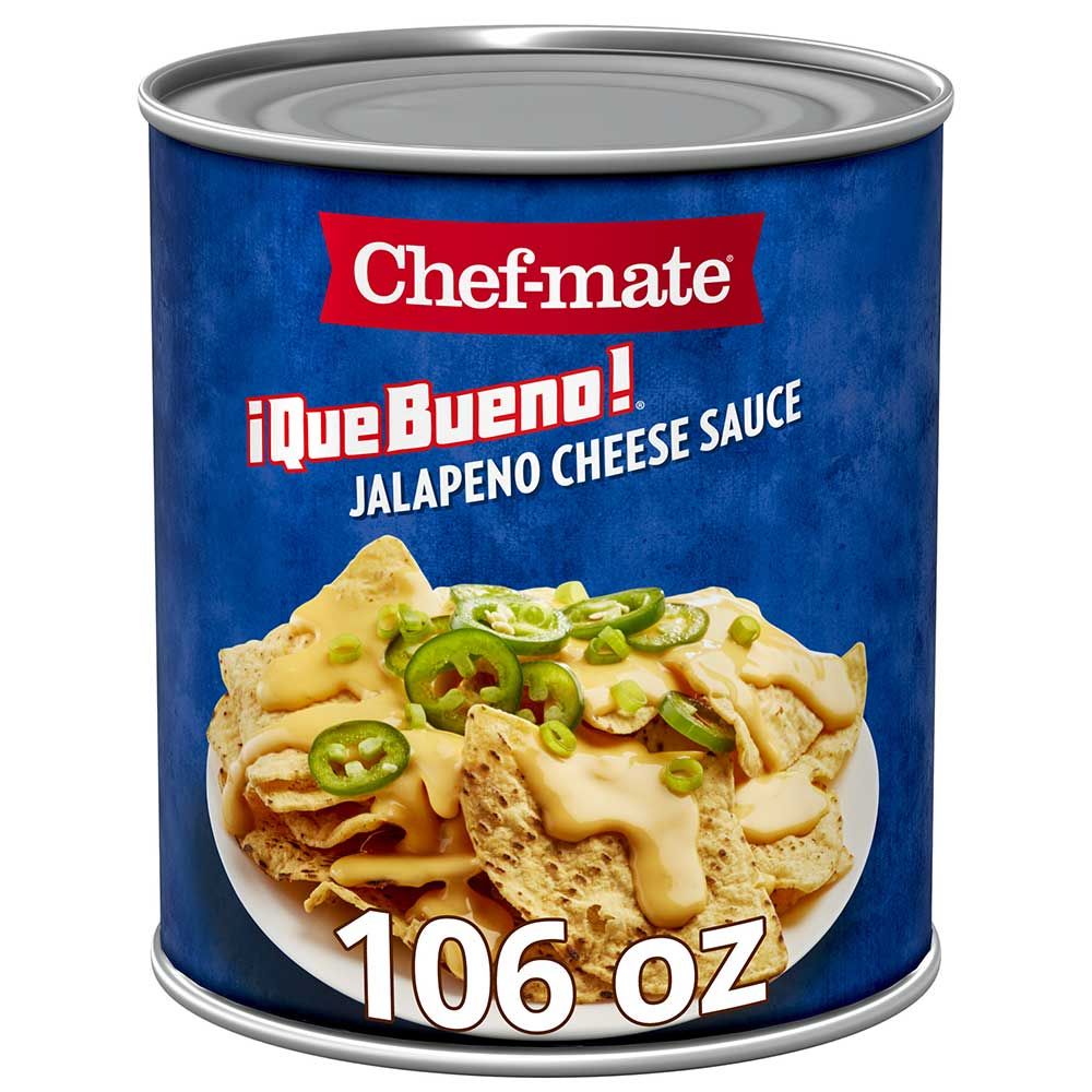 Chef-mate Que Bueno Jalapeno Cheese Sauce, 106 Ounce -- 1 Each
