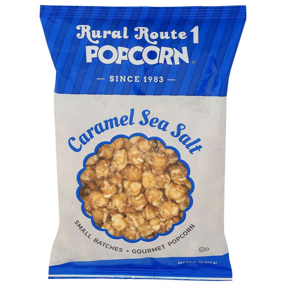 Rural Route 1 Caramel Sea Salt Popcorn, 11 Ounce -- 12 Per Case