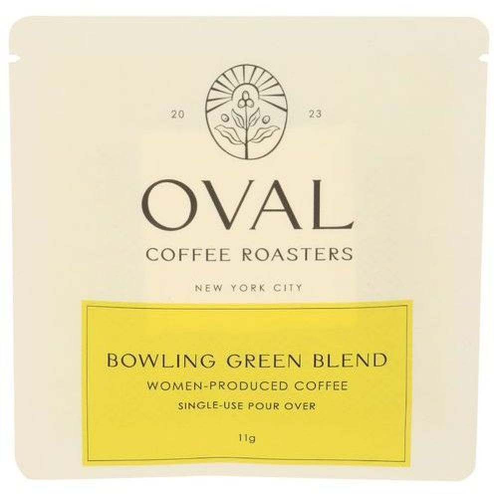 Oval Bowling Green Blend Whole Bean Single Serve Coffee, 0.39 Ounce -- 8 Per Case